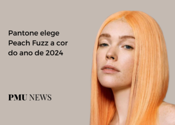 Peach Fuzz é eleita a cor do ano de 2024, segundo a Pantone