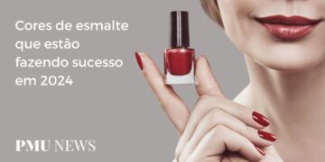 6 cores de esmaltes que estão em alta