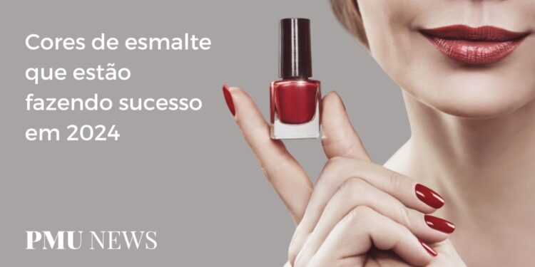 6 cores de esmaltes que estão em alta