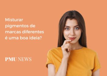 Posso misturar pigmentos de marcas diferentes?