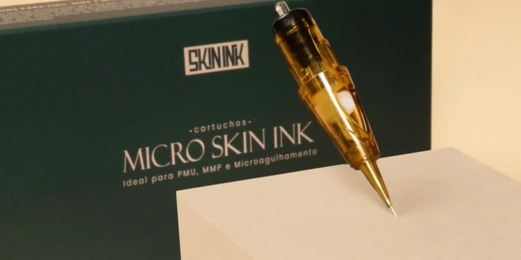 Micro skin ink - cartuchos de agulhas para micropigmentação