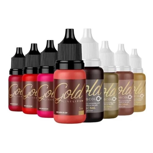 Pigmento Mag Color Gold 5ml - Original - Pigmento para micropigmentação profissional